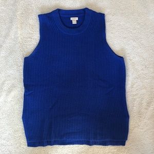 J.Crew sleeveless sweater